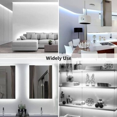 Su Geçirmez Sarı 2835 12V SMD LED Şerit 60 LED/Metre Esnek 5 Metrelik Makara - 3