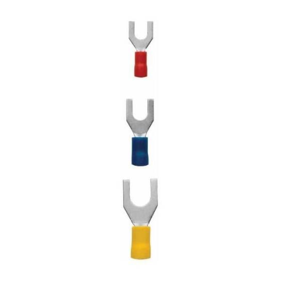 SV 5.5-8 4.0-6.0 mm Sarı Çatal Tip İzoleli Kablo Ucu 10 Adet - 1