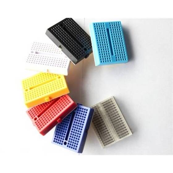 SYB-170 Yeşil Mini Breadboard - 170 Gözlü - 7