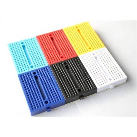 SYB-170 Yeşil Mini Breadboard - 170 Gözlü - 6
