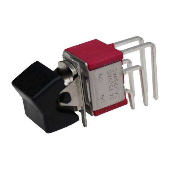 T80-R ON-ON 3 Pin Toggle Switch - 2