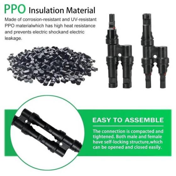 Takım IP67 MC4-T3 Solar PV Konektörü - 4