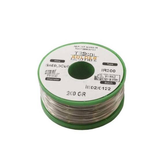 Tassol 1 mm 200gr Kurşunsuz Lehim Teli - 1