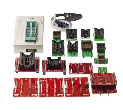 TL866II Plus Universal USB Programlayıcı +21 Çevirici Adaptör - 1