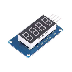 TM1637 4'lü 7 Segment Display Modülü Kırmızı - 1