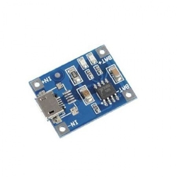 TP4056 Micro Usb Lipo Şarj Aleti 3.7V - Korumasız - 1