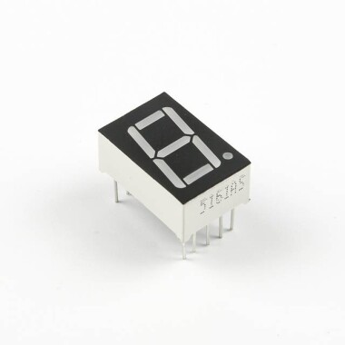 0.56 İnç Kırmızı 1 Haneli 7 Segment Led Gösterge 10 Pin Ortak Katot (CC) - 2