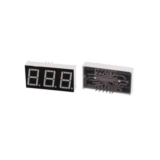 0.56 İnç Kırmızı 3 Haneli 7 Segment Led Gösterge CC 12 Pin - 2