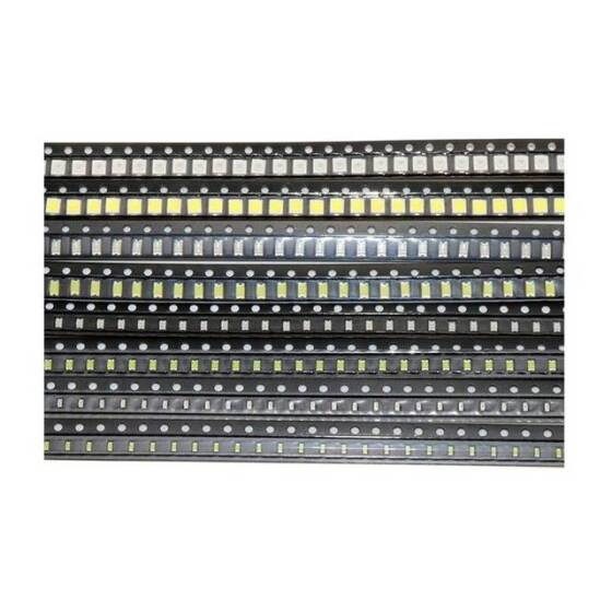 0603 (1615) Kırmızı+Mavi SMD LED - 1