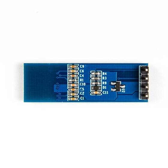 0.91 inç 128x32 I2C IIC Seri OLED LCD Ekran Modülü (GND VCC ile) Mavi SSD1306 Çip - 3