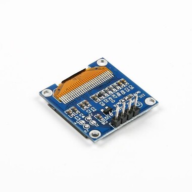 0.96 inç I2C IIC OLED LCD Modül 4 Pin Beyaz SSD1306 Çip (GND VCC) - 5