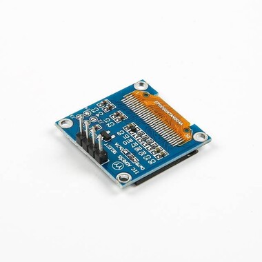 0.96 inç I2C IIC OLED LCD Modül 4 Pin Beyaz SSD1306 Çip (VCC GND) - 1