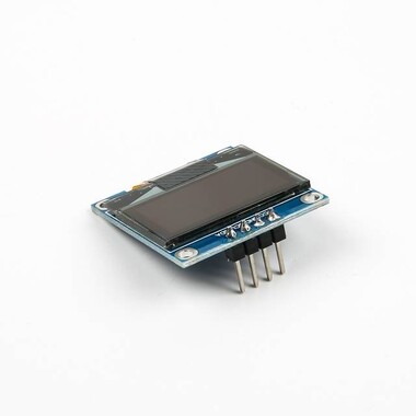 0.96 inç I2C IIC OLED LCD Modül 4 Pin Beyaz SSD1306 Çip (VCC GND) - 11