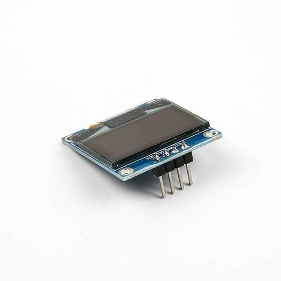 0.96 inç I2C IIC OLED LCD Modül 4 Pin Beyaz SSD1306 Çip (VCC GND) - 11