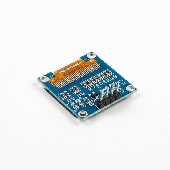 0.96 inç I2C IIC OLED LCD Modül 4 Pin Beyaz SSD1306 Çip (VCC GND) - 4