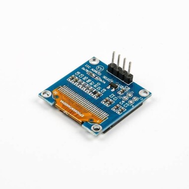 0.96 inç I2C IIC OLED LCD Modül 4 Pin Beyaz SSD1306 Çip (VCC GND) - 6