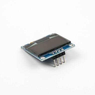 0.96 inç I2C IIC OLED LCD Modül 4 Pin Beyaz SSD1306 Çip (VCC GND) - 12