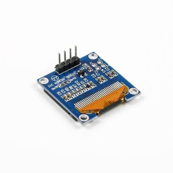 0.96 inç I2C IIC OLED LCD Modül 4 Pin Mavi SSD1306 Çip (GND VCC) - 2