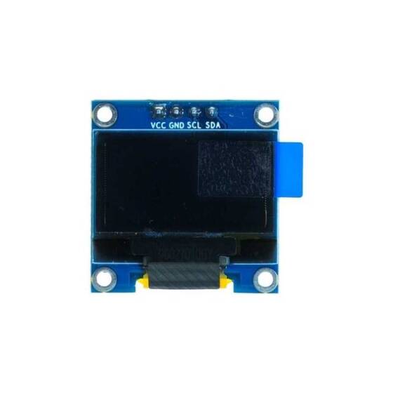 0.96 inç I2C IIC OLED LCD Modül 4 Pin Mavi SSD1306 Çip (VCC GND) - 6