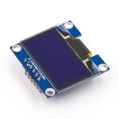 0.96 inç SPI OLED LCD Modül 6 Pin Beyaz SSD1306 Çip (VCC GND) - 2