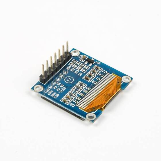 0.96 inç SPI OLED LCD Modül + CS Pin 7 Pin Mavi SSD1306 Çip (GND VCC) - 12