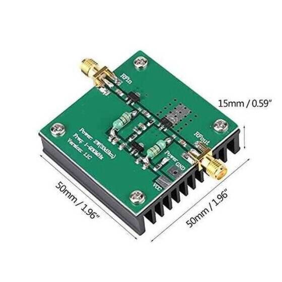 1-930MHz 2W RF Güç Amplifikatörü Modülü FM Radyo Amplifikatörü - 3