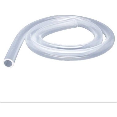 1 Metre Turuncu Esnek Kauçuk Şeffaf Hortum - Slikon Tüp ID 6mm X 9mm OD - 1