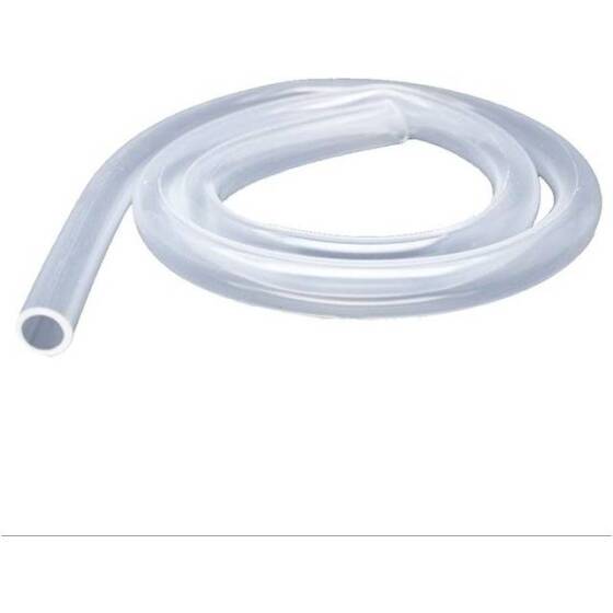 1 Metre Turuncu Esnek Kauçuk Şeffaf Hortum - Slikon Tüp ID 6mm X 9mm OD - 1