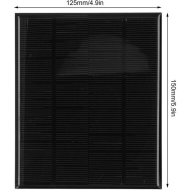 10V 300MA Güneş Paneli - Solar Panel - Güneş Pili 150x125mm - 2