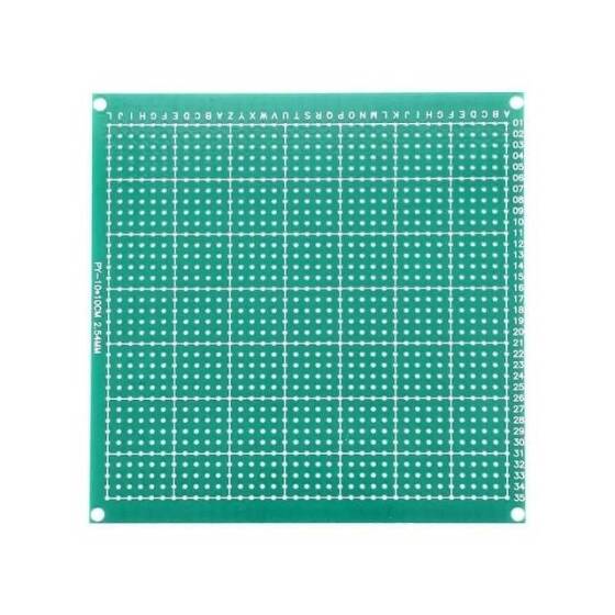 10x15cm Tek Yüzlü Delikli Pertinaks - Prototip PCB - 2