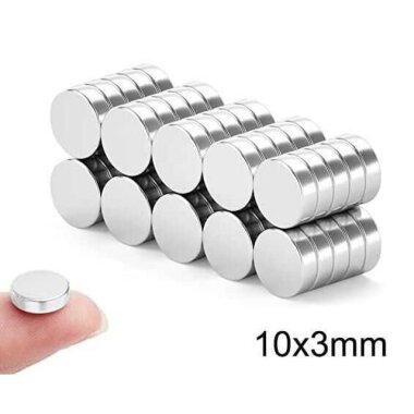 10X3mm Neodyum Güçlü Mıknatıs - Neodim Magnet - Görsu Elektronik