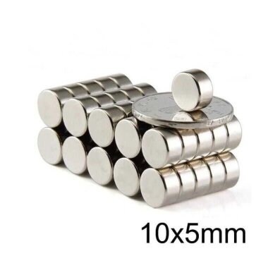 10X5mm Neodyum Güçlü Mıknatıs - Neodim Magnet - Görsu Elektronik