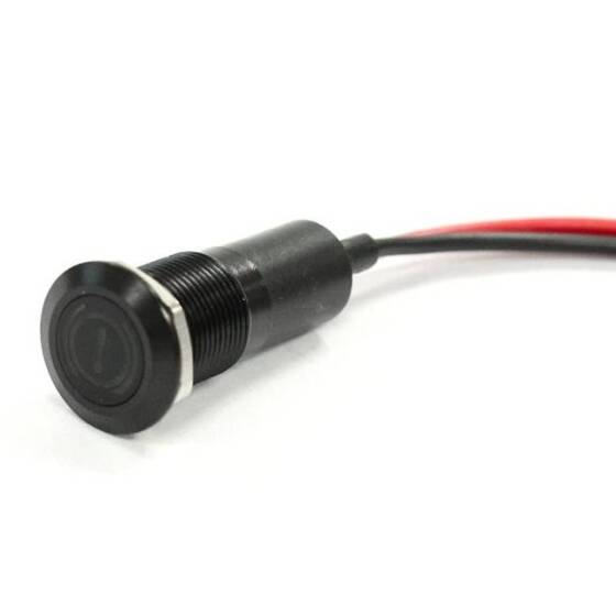 110V 3mm Mavi LED 20cm Kablolu - 3