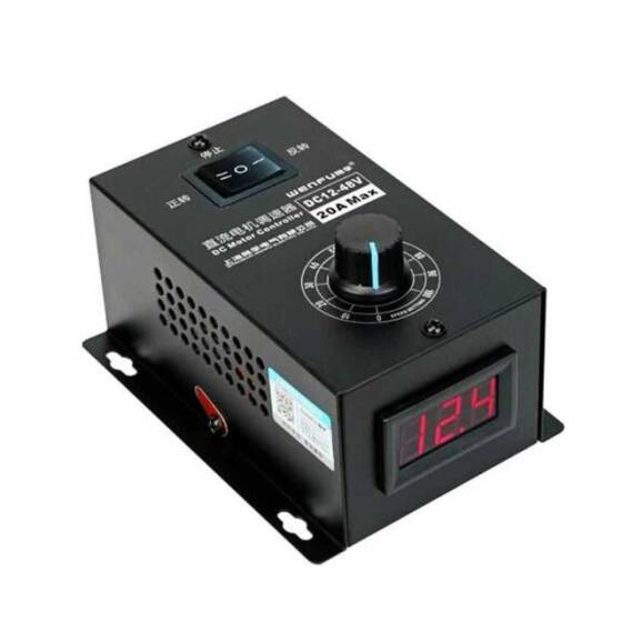 12-48V 20A Yön Kontrollü DC Motor Sürücü - 1