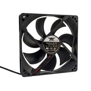 120x120x25mm 12V 0.16A Fan 2 Kablolu - 1