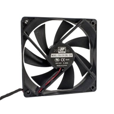 120x120x25mm 12V 0.20A Fan 2 Kablolu - Görsu Elektronik