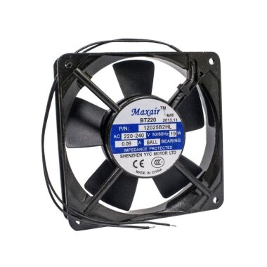 120x120x25mm 220V 0.09A Metal Fan 2 Kablolu - 1