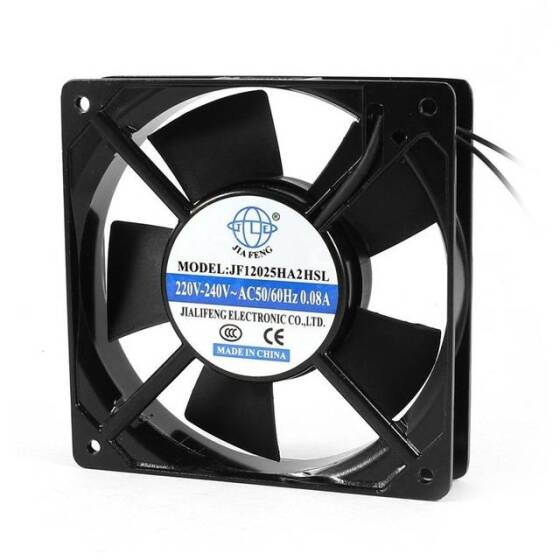 120x120x25mm 220V 16W ​​Yağlı Fan - 1