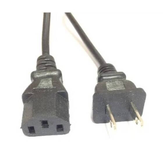 1.2M AC Güç Kaynağı Adaptör Kablosu 2 Pin Şerit Led Güç Kaynağı İçin US Fişli - 120W İçin - 1