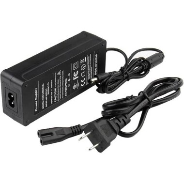 1.2M Kablo 2 Pin 12V 5A Adaptör Şerit Led Güç Kaynağı US Fişli - 1