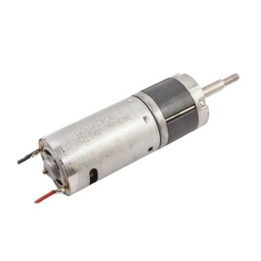 12V 1000RPM 28mm Planet Redüktörlü Kısa DC Motor - Vidalı Milli - 2