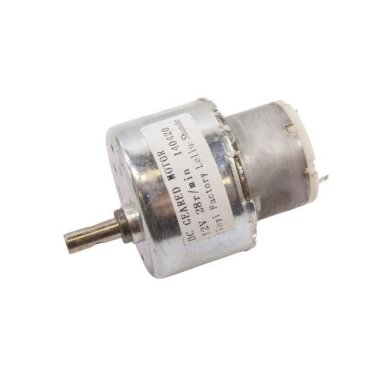 12V 28Rpm 47mm Redüktörlü Dc Motor - Görsu Elektronik