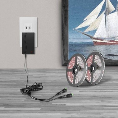 12V 3A 36W US Plug Çift Kablolu Entegre Güç Adaptörü - 2