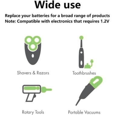 1.2V AA1800MAH NI-MH Şarj Edilebilir Pil - 5