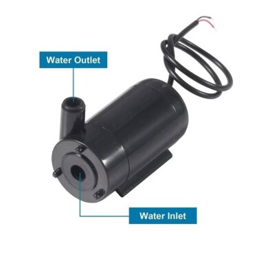 12V DC Mini Dalgıç Pompa 0.6L/S - 1