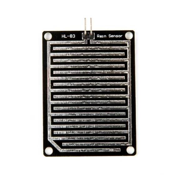 12V Röle Modüllü Yağmur Damlası Algılama Sensörü Modülü - 4