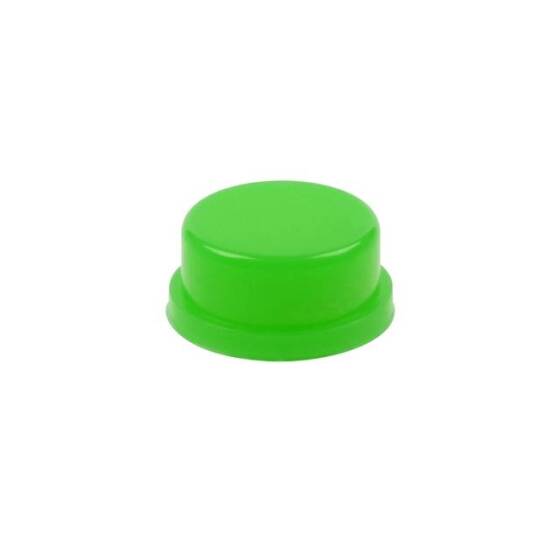 12x12x7.3mm Kare Anahtar için Yuvarlak Kapak Yeşil - 4