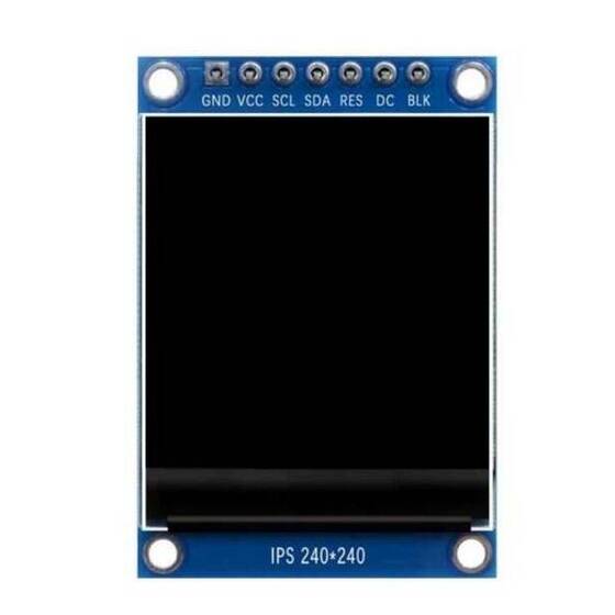 1.3 inç 240x240 RGB TFT IPS LCD Modül 7 pin ST7789 Çip - 7