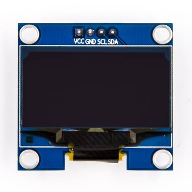 1.3 inç I2C IIC OLED LCD Modül 4 Pin Beyaz SH1106 Çip (VCC GND) - 7