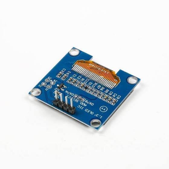 1.3 inç I2C IIC OLED LCD Modül 4 Pin Mavi SH1106 Çip (GND VCC) - 2